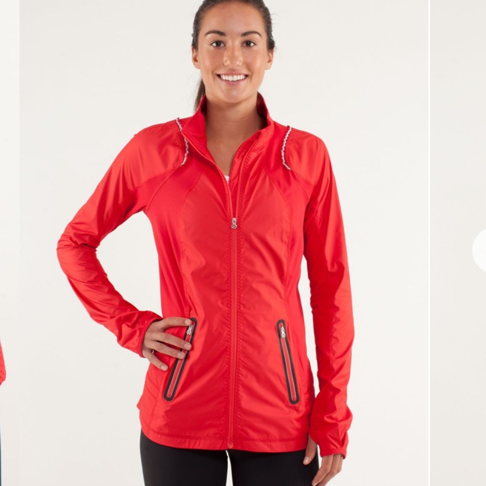 Lululemon Run: Nothin’ But Run Jacket In Red Size… - image 1